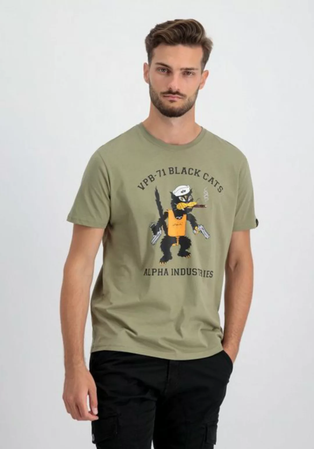 Alpha Industries T-Shirt "ALPHA INDUSTRIES Men - T-Shirts PB Squadron T" günstig online kaufen
