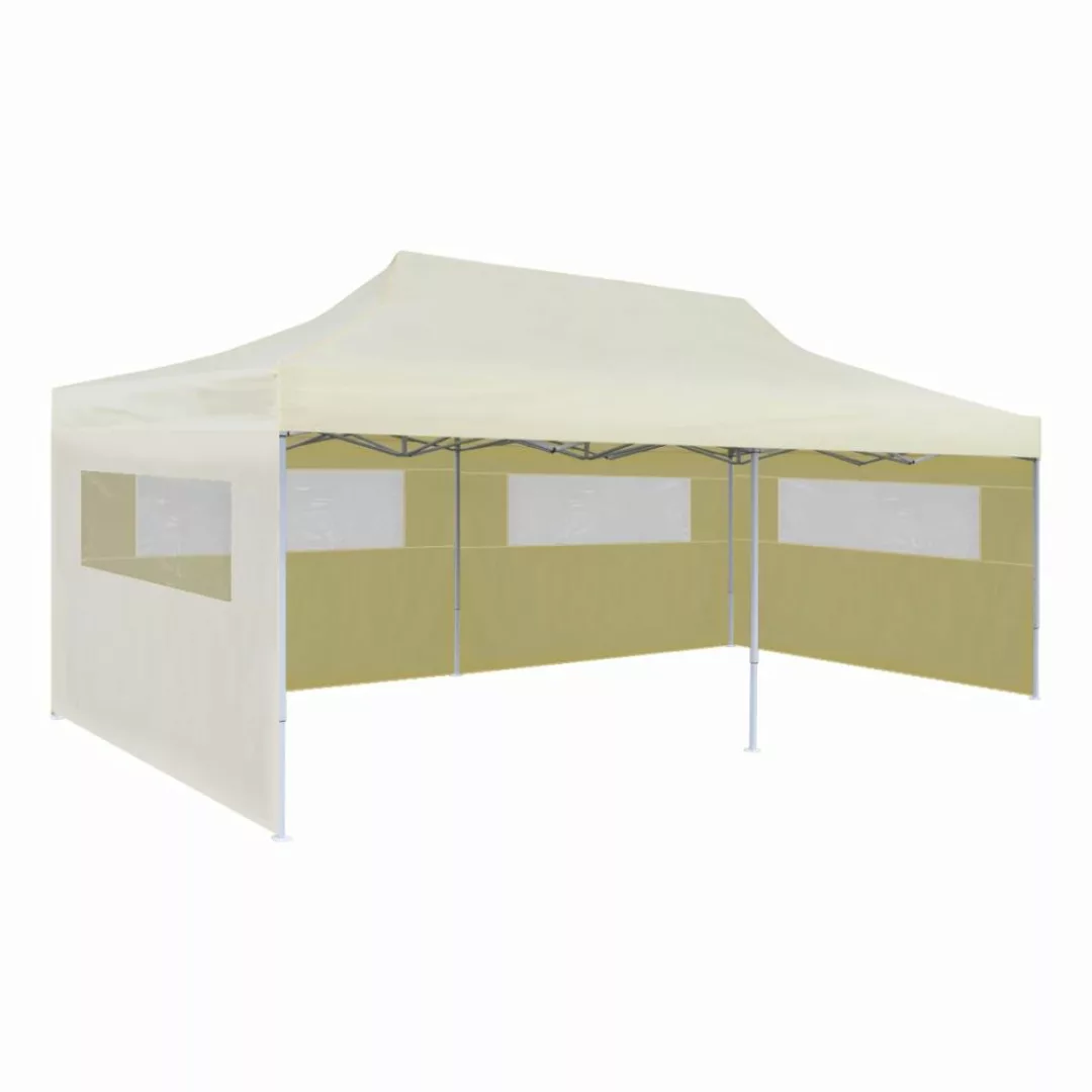 Pop-up-partyzelt Faltbar Creme 3×6 M günstig online kaufen