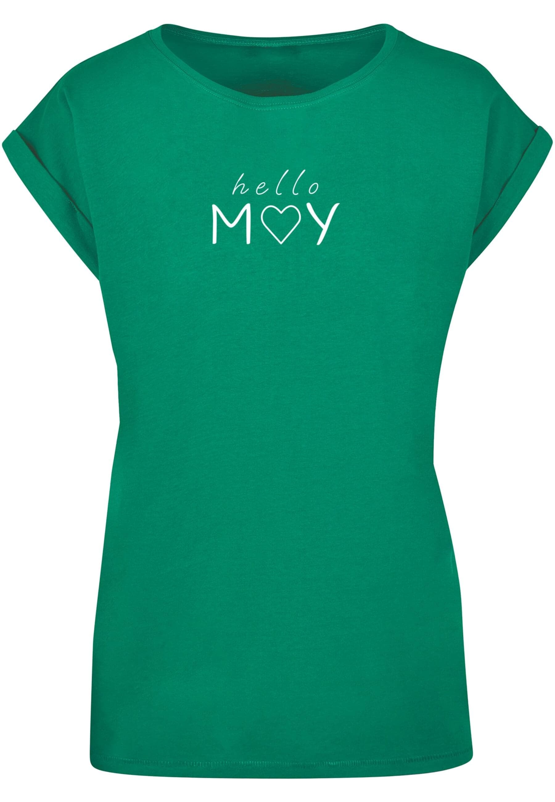 Merchcode T-Shirt "Merchcode Damen Ladies Spring - Hello may T-Shirt" günstig online kaufen