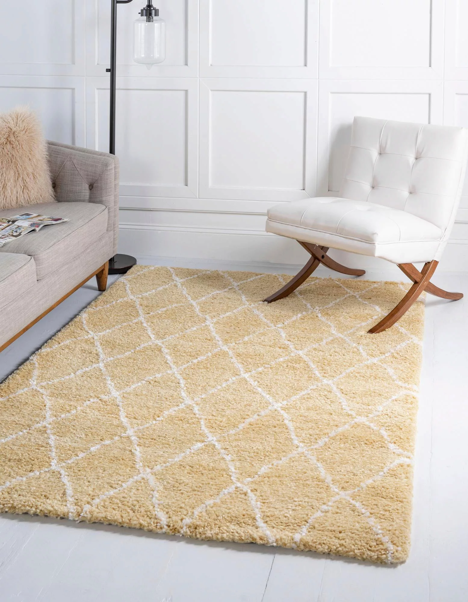 Myflair Möbel & Accessoires Hochflor-Teppich »Temara Shag, LAGERRÄUMUNG!«, günstig online kaufen