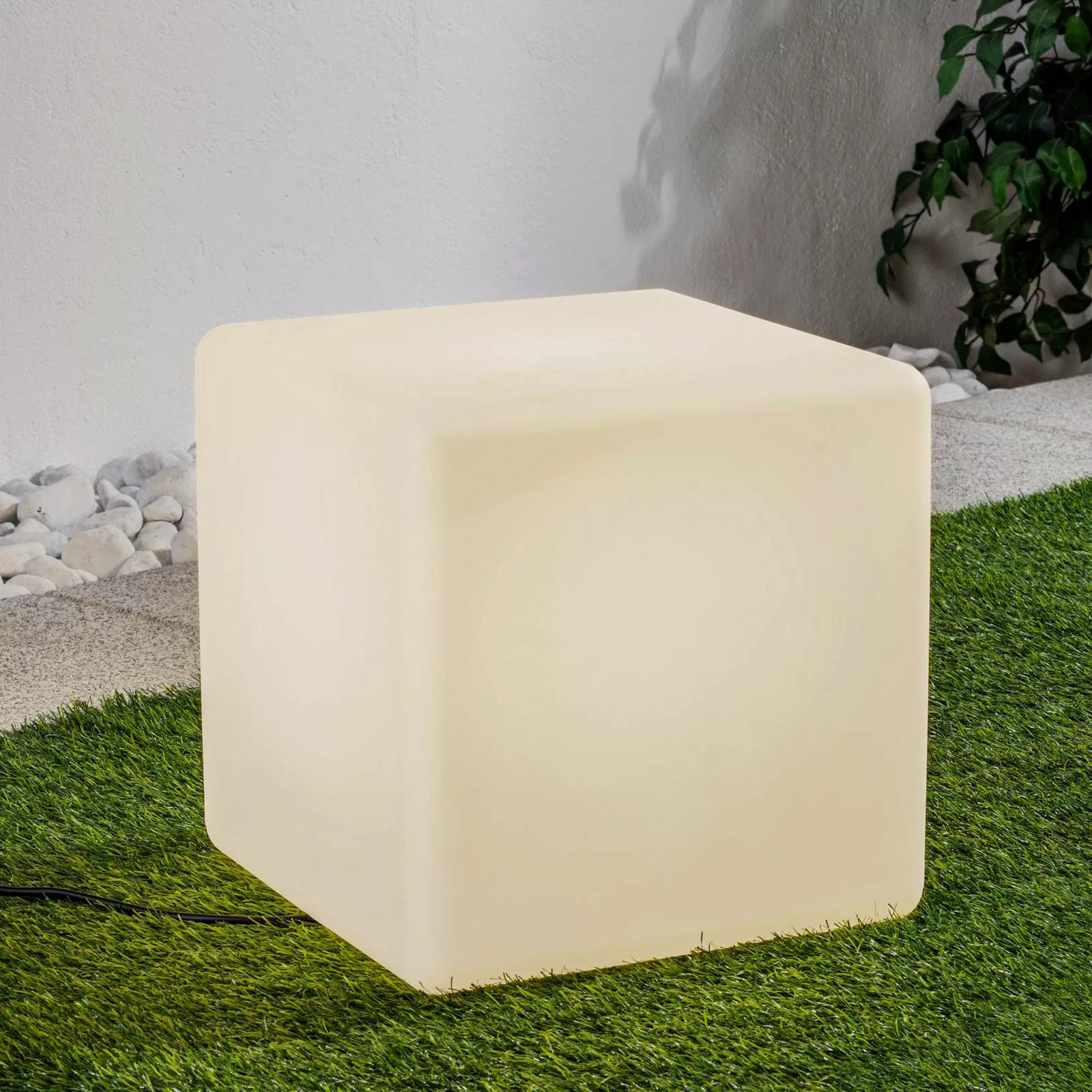 Außendekoleuchte Cumulus Cube M, 38,5 x 38,5 cm günstig online kaufen