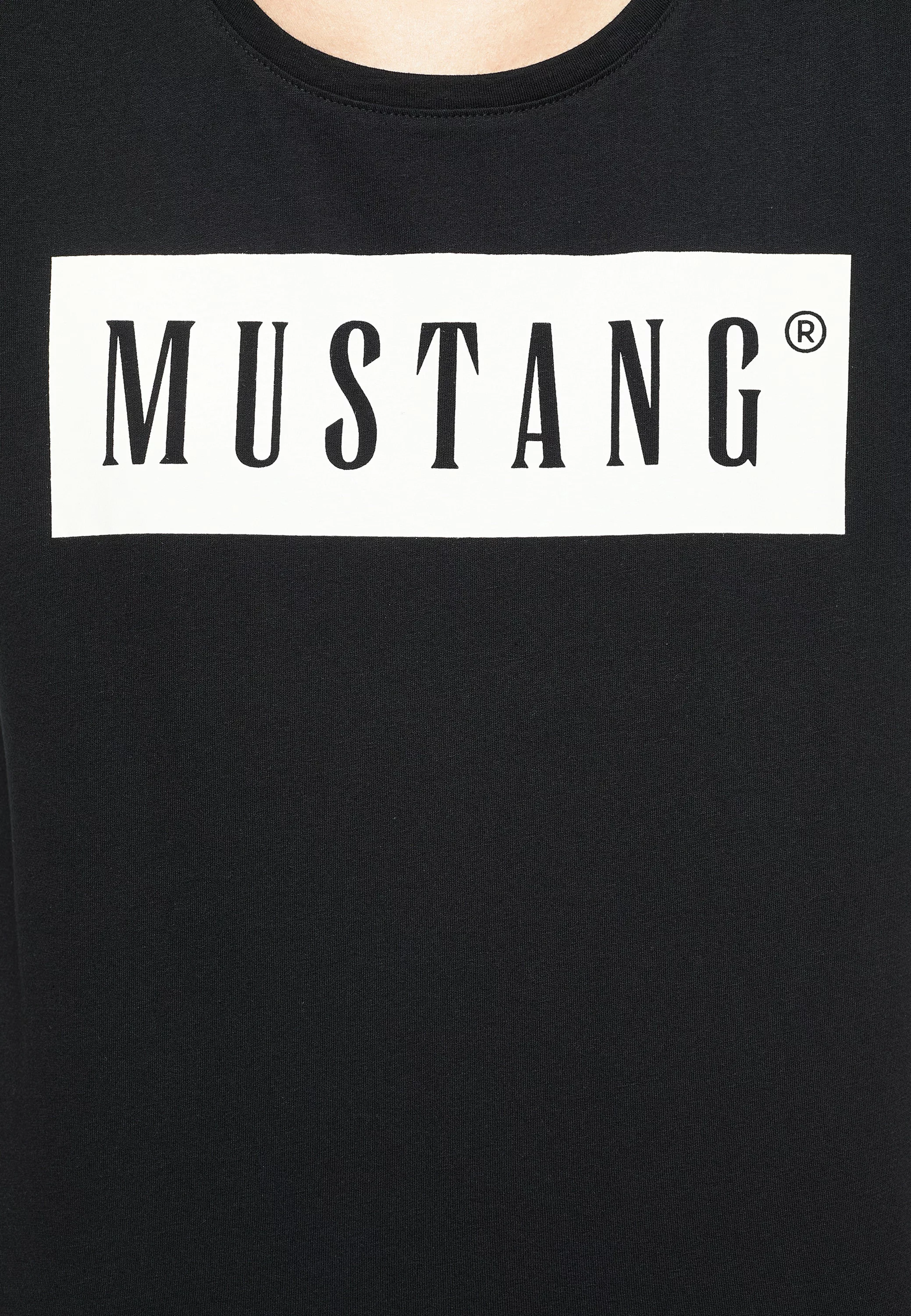 MUSTANG Kurzarmshirt "T-Shirt" günstig online kaufen