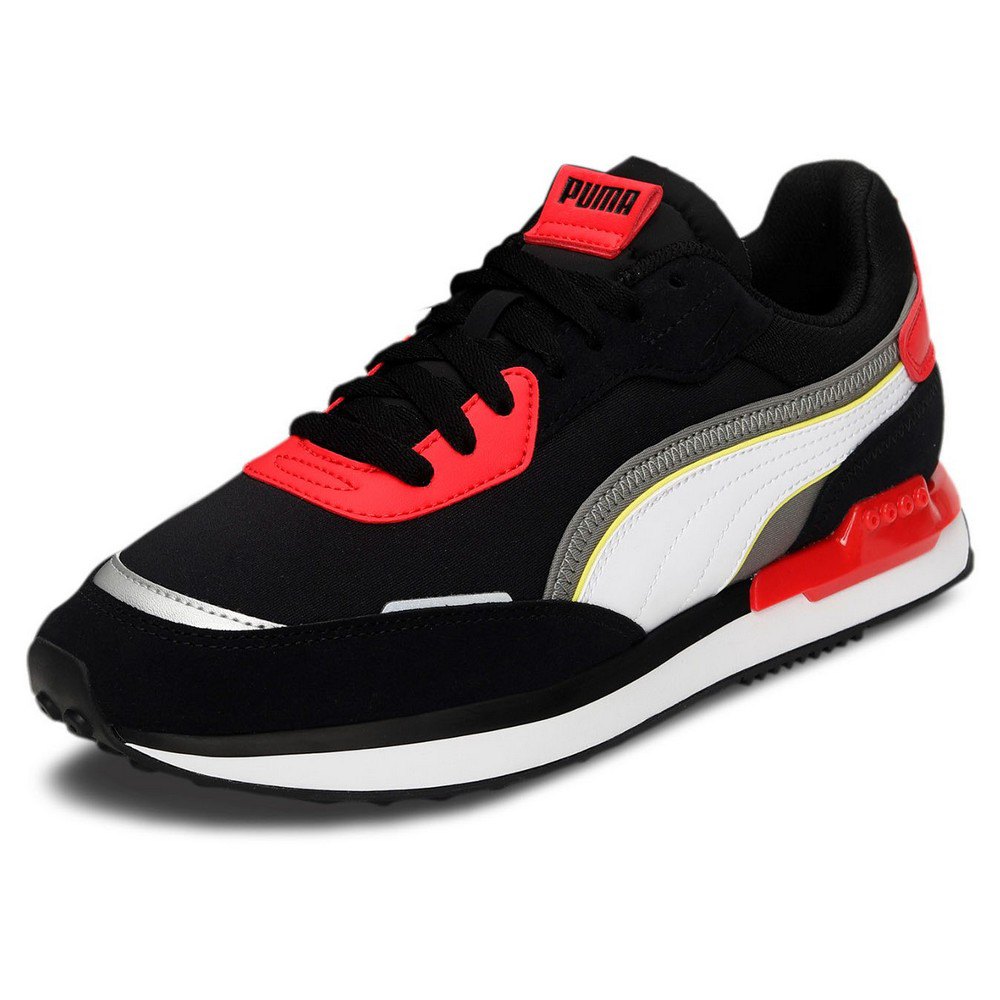 Puma Select City Rider EU 46 Puma Black / Puma White / High Risk Red günstig online kaufen