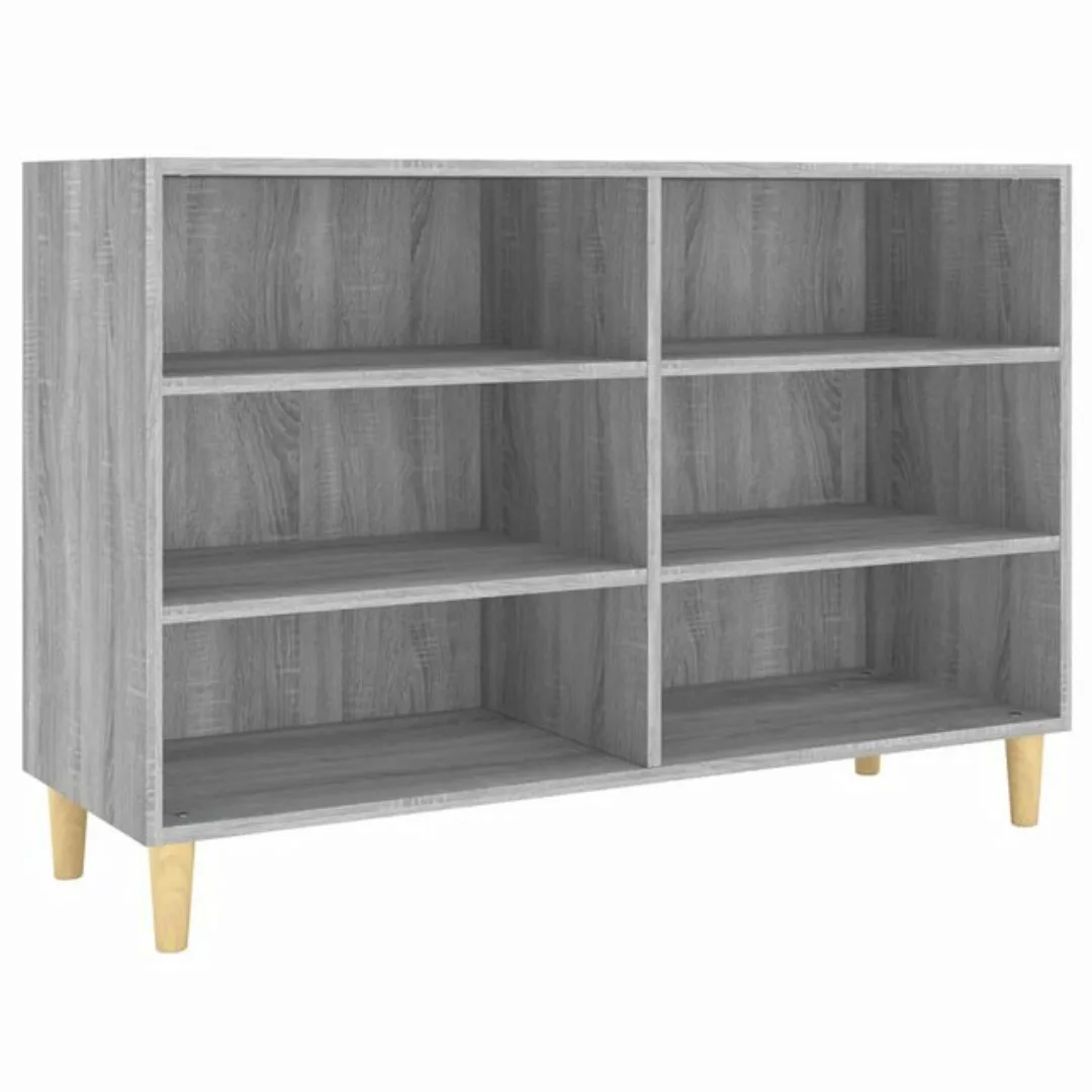 Sideboard Grau Sonoma 103,5x35x70 Cm Spanplatte günstig online kaufen