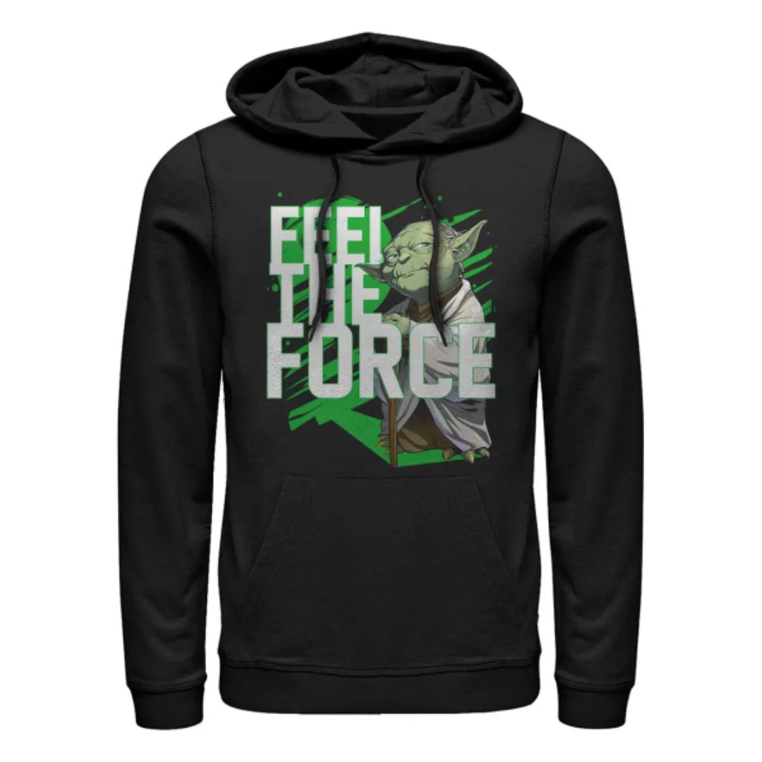 Star Wars - Yoda Force Stack - Unisex Hoodie günstig online kaufen