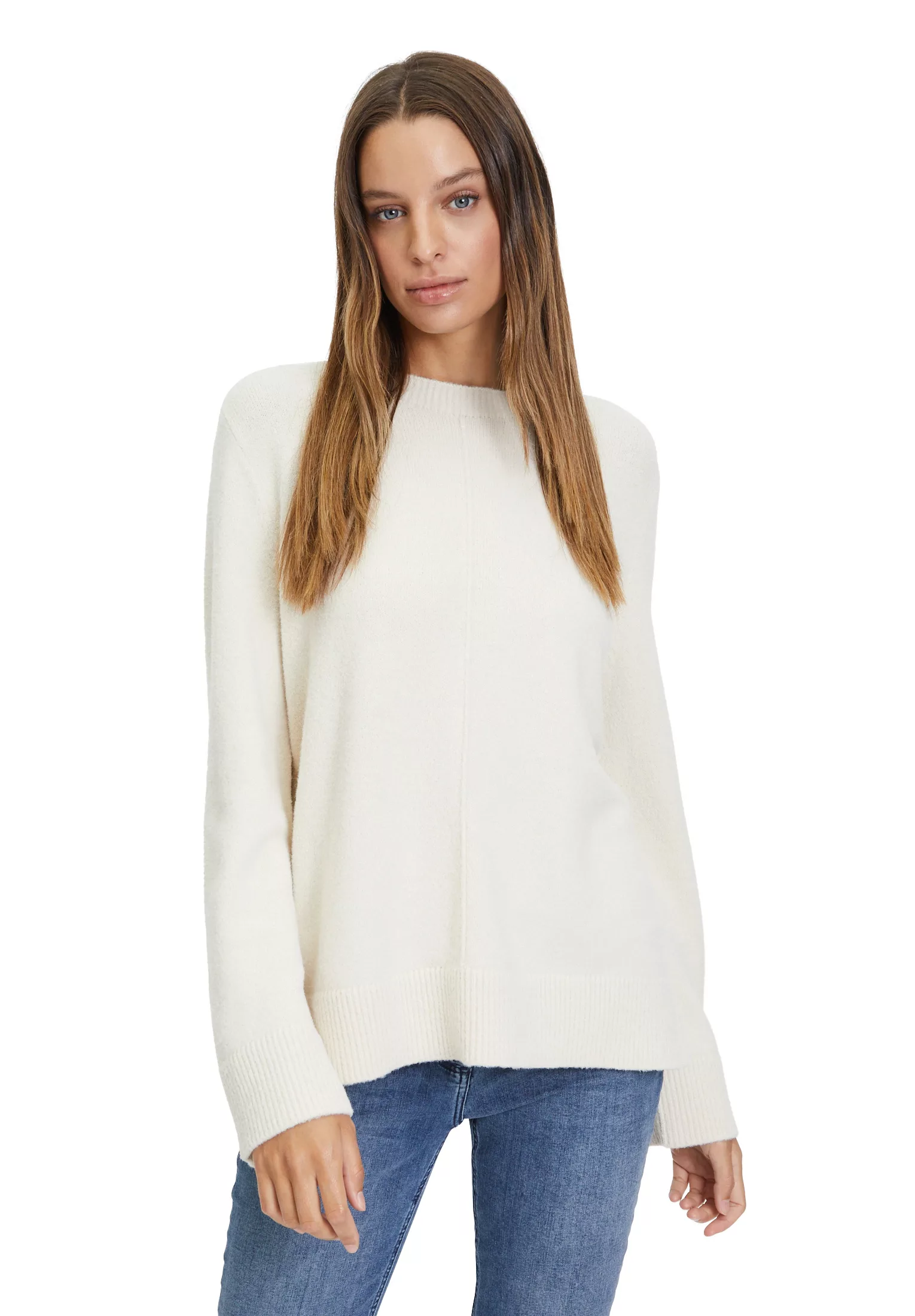 Betty Barclay Strickpullover "Betty Barclay Basic-Strickpullover unifarben" günstig online kaufen