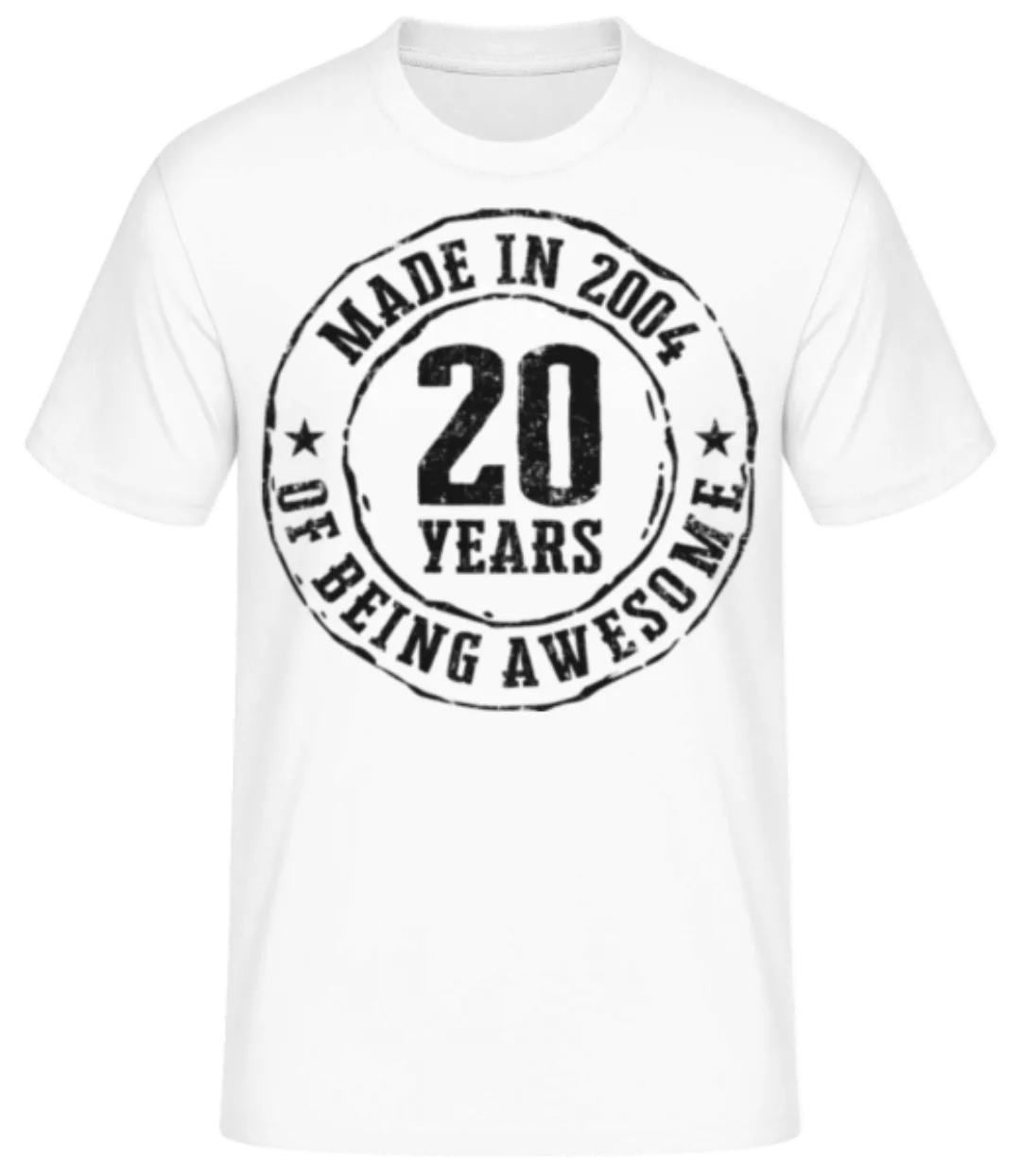Made In 2004 · Männer Basic T-Shirt günstig online kaufen