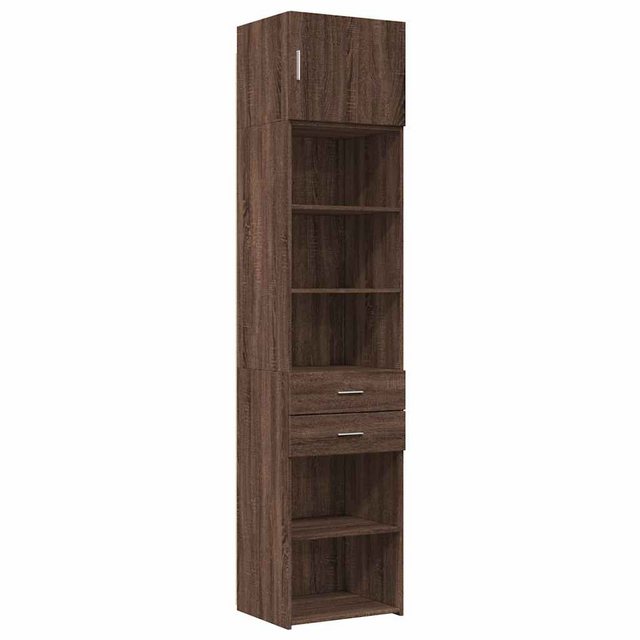 vidaXL Schrankmodule Hochschrank Schmal Eichen-Optik 50x42,5x225 cm Holzwer günstig online kaufen