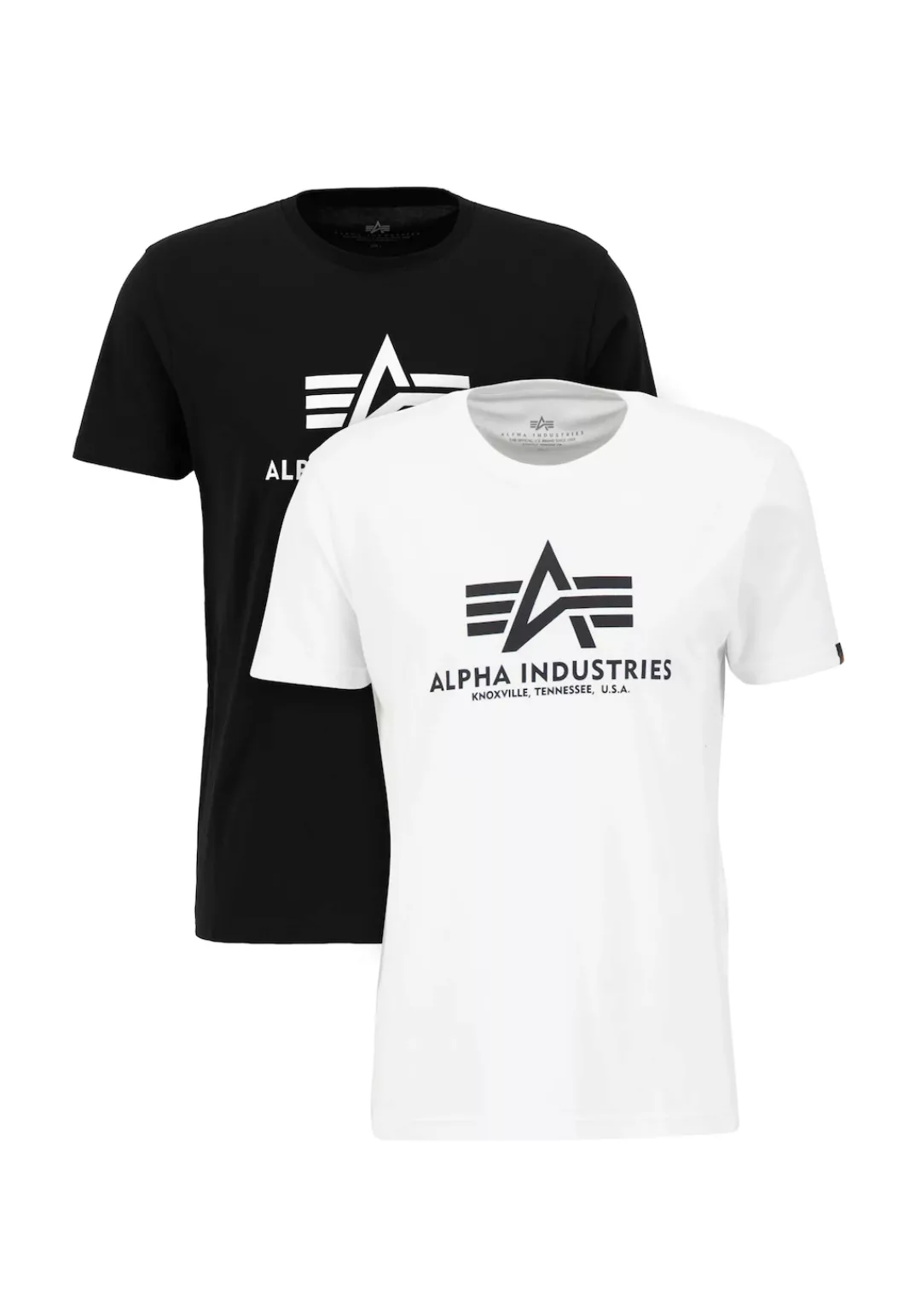 Alpha Industries T-Shirt "Alpha Industries Men - T-Shirts Basic T 2 Pack" günstig online kaufen