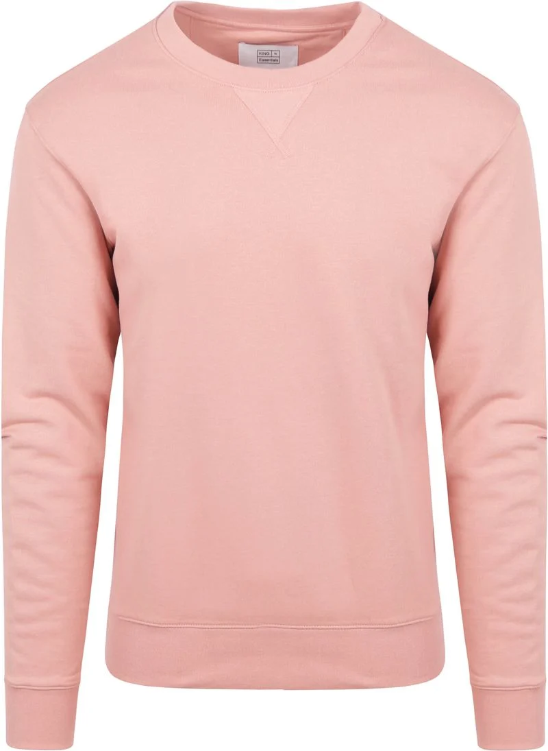King Essentials The George Sweater Rosa - Größe S günstig online kaufen