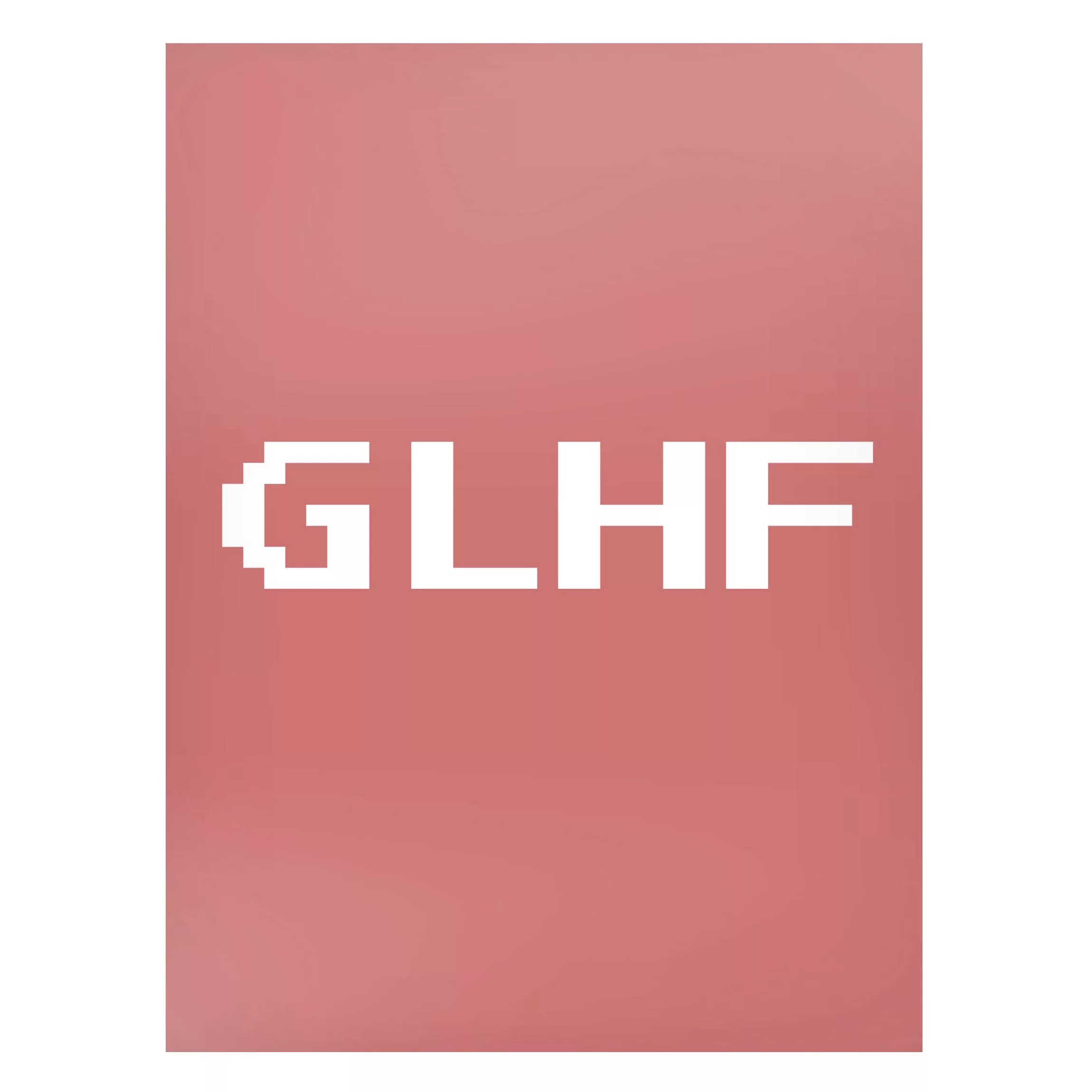 Magnettafel Gaming Abbreviation GLHF günstig online kaufen