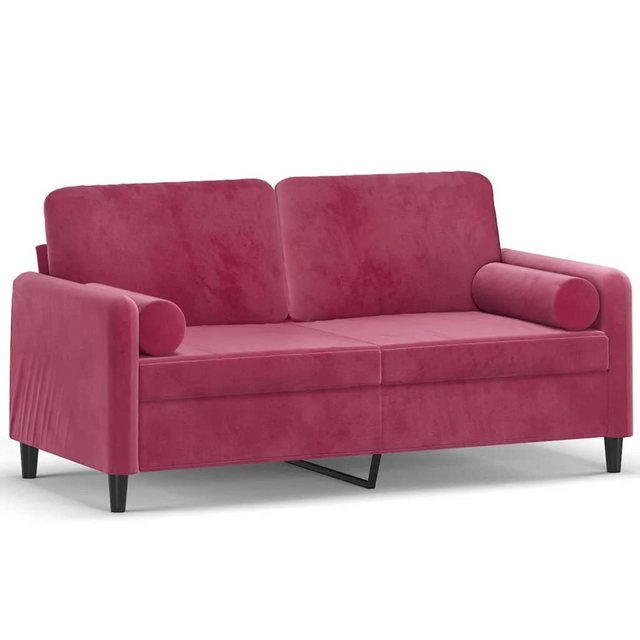 Nettlife Sofa 2-Sitzer-Sofa Doppelsofa mit Zierkissen 138/158/198 CM Samt günstig online kaufen