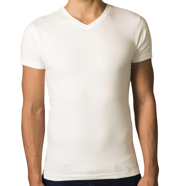 2er Pack Unter V-ausschnitt-t-shirt günstig online kaufen