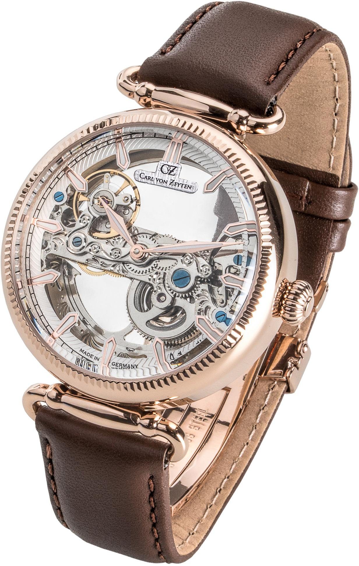 Carl von Zeyten Automatikuhr Elzach CVZ0031RWH, günstig online kaufen