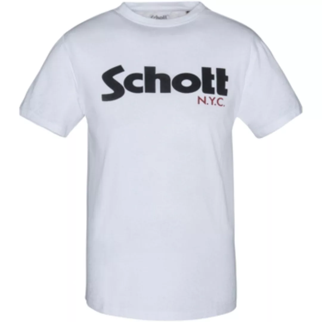 Schott  T-Shirt T-Shirt TSLOGO Kurzarmshirt günstig online kaufen