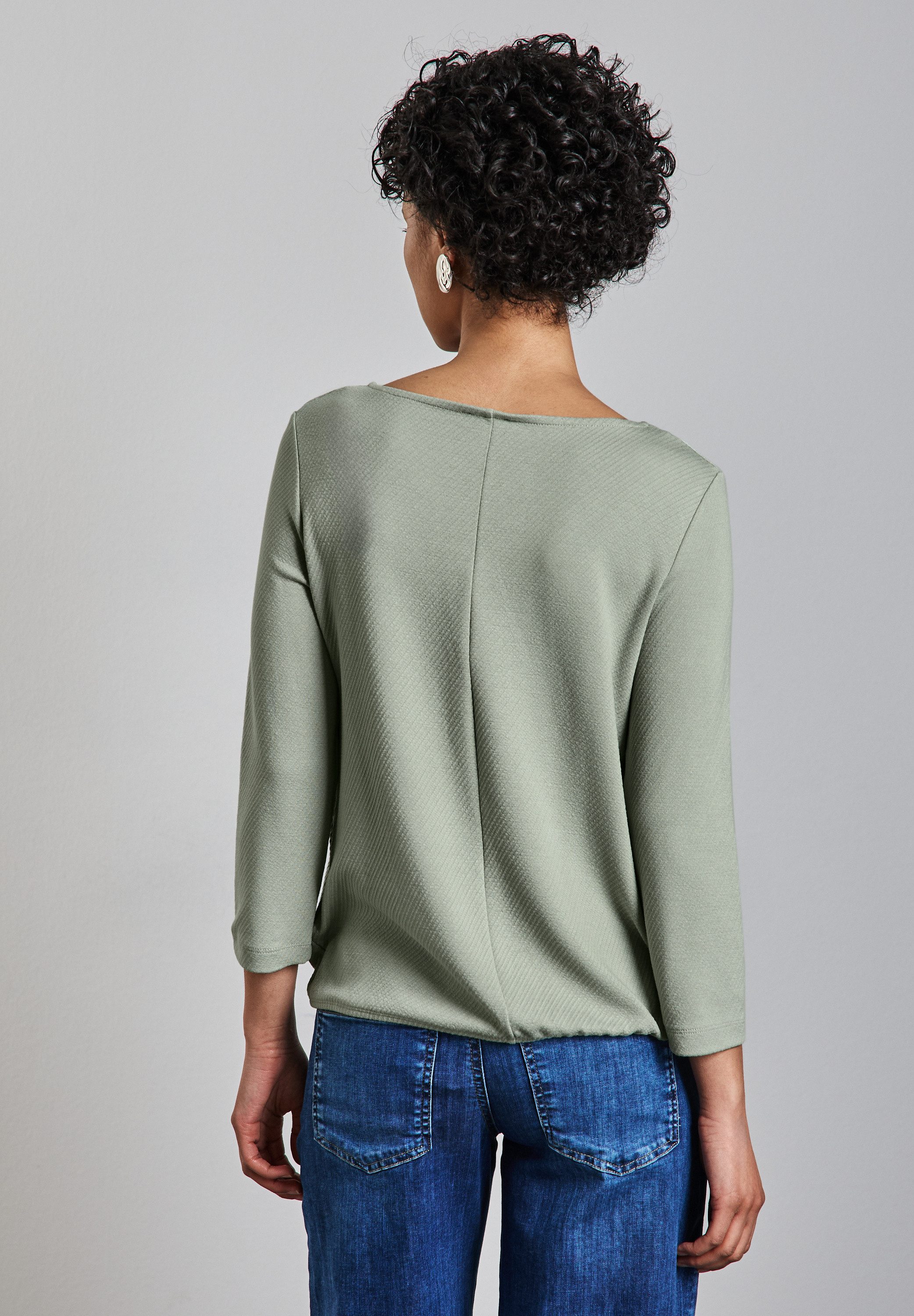 STREET ONE 3/4-Arm-Shirt, mit 3/4 Ärmeln günstig online kaufen