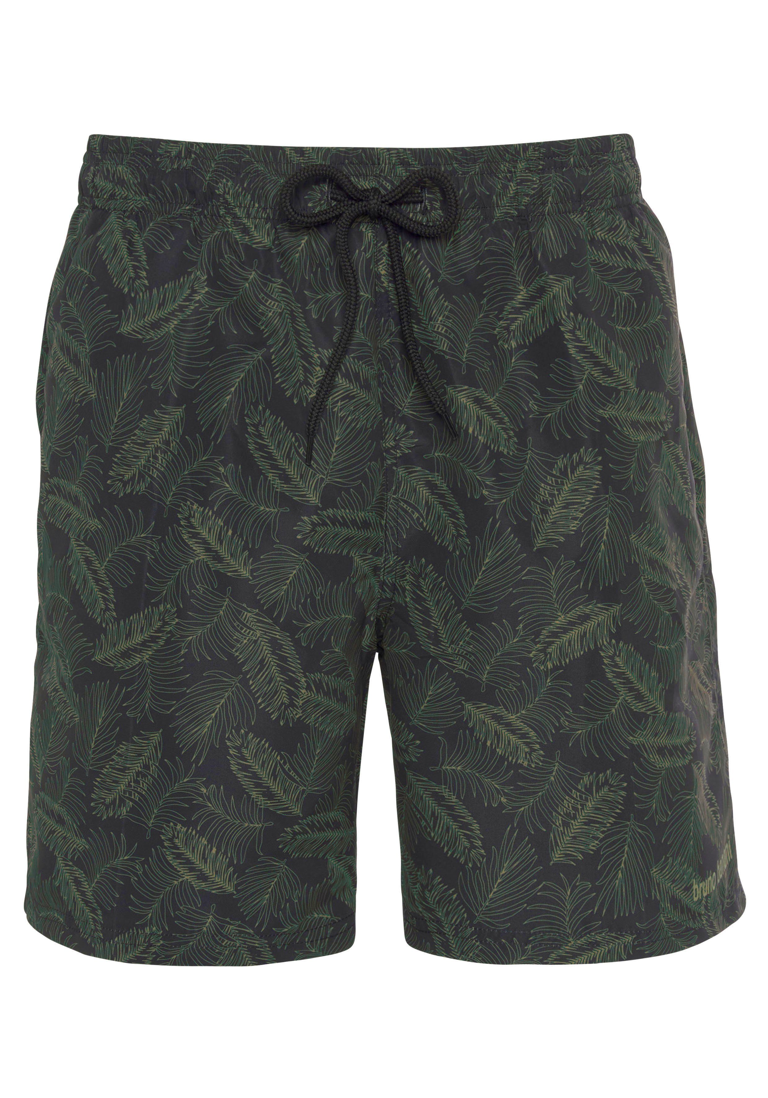 Bruno Banani Badeshorts mit floralem Design günstig online kaufen