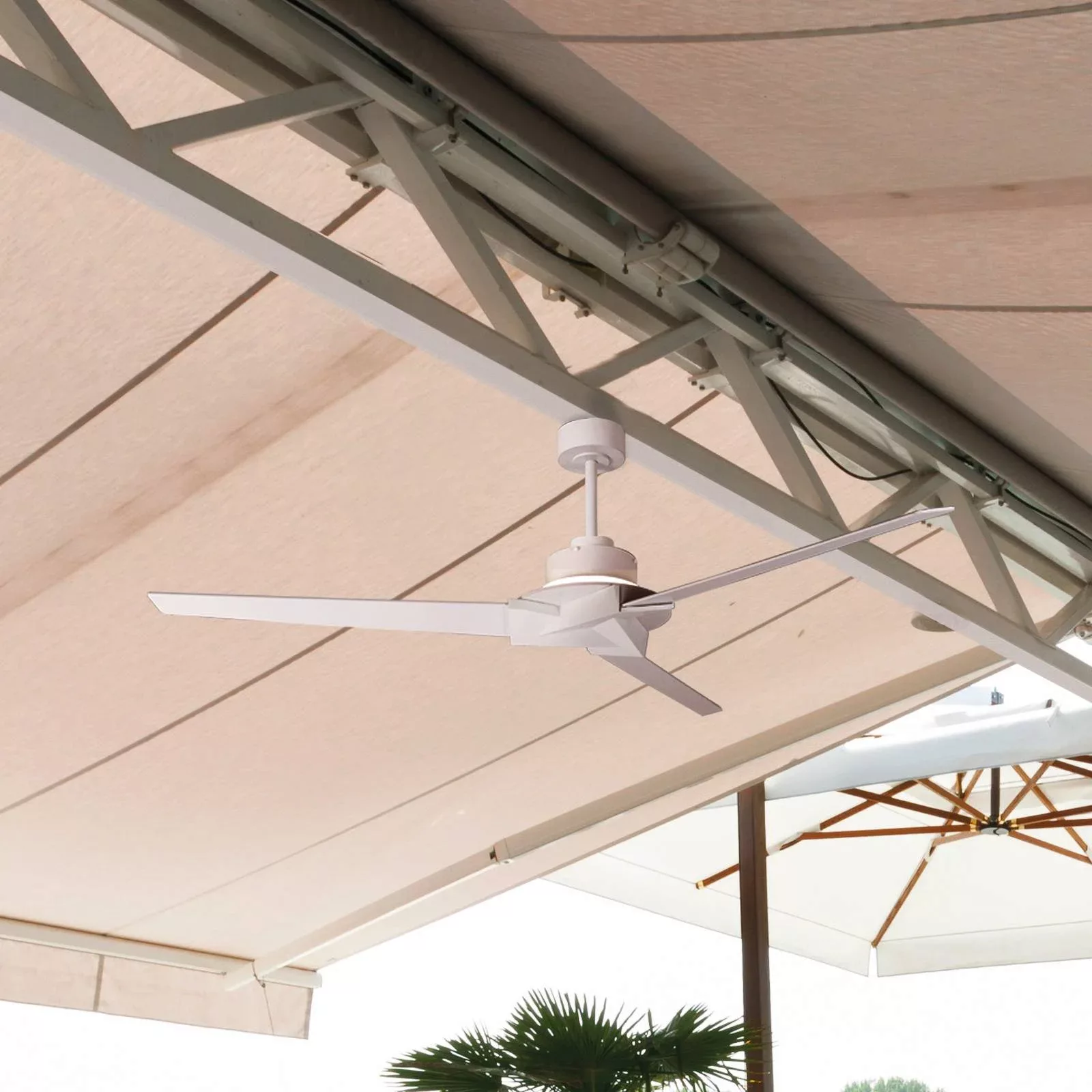 LED-Deckenventilator Brisa Mini weiß DC leise Ø 150 cm CCT günstig online kaufen