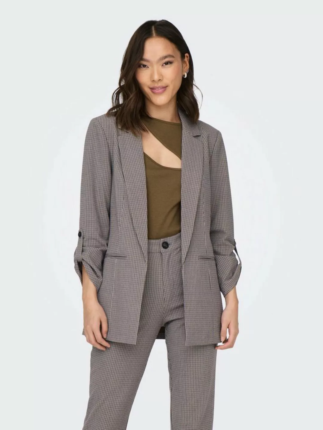 ONLY Longblazer ONLKAYLE-JOSS 3/4 CHECK BLAZER CC TLR günstig online kaufen