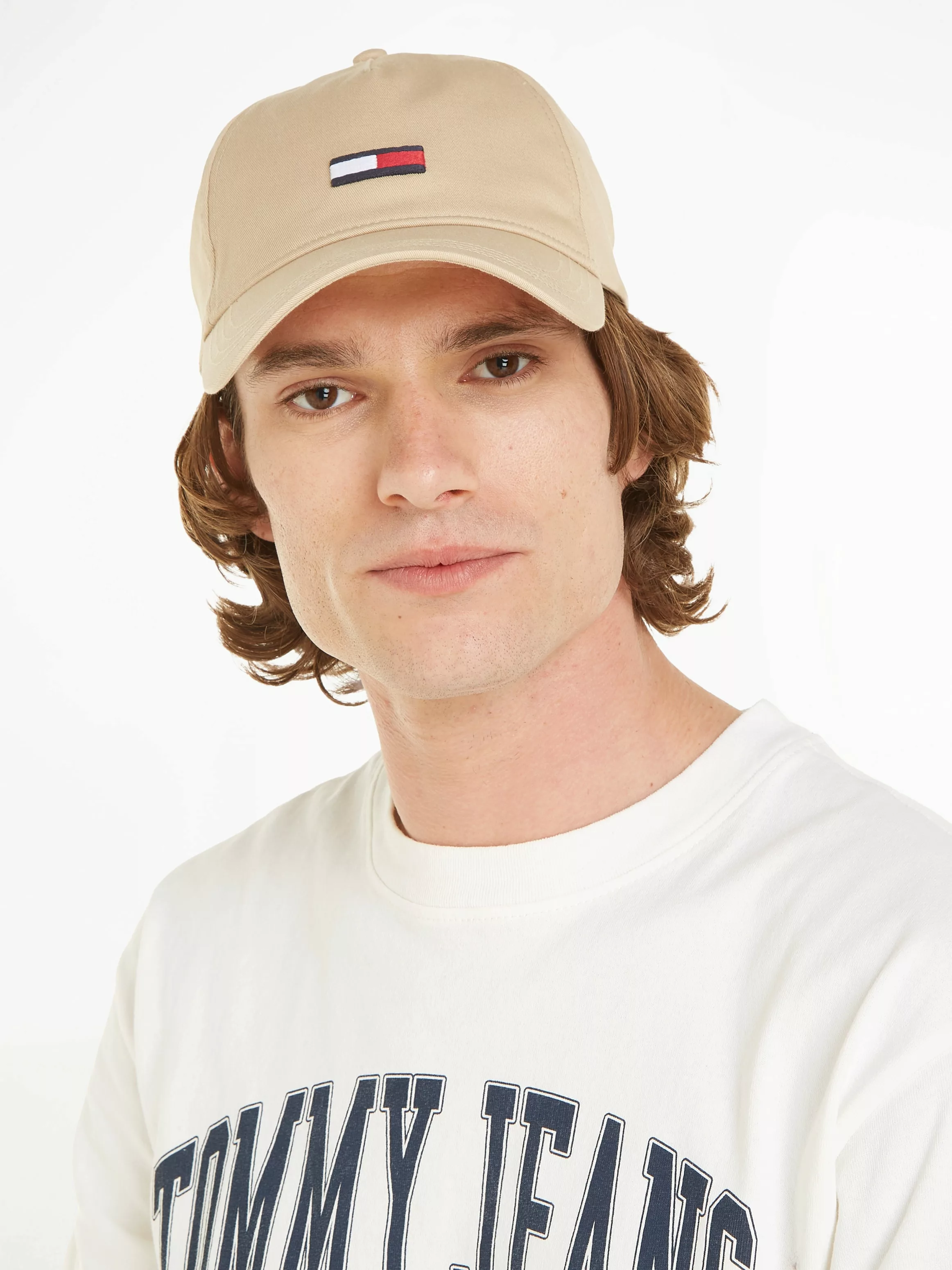 Tommy Jeans Baseball Cap "TJM ELONGATED FLAG CAP", mit verlängerter Flag günstig online kaufen