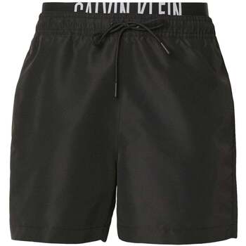 Calvin Klein Jeans  Badeshorts Double Waistband Swim Shorts Black günstig online kaufen