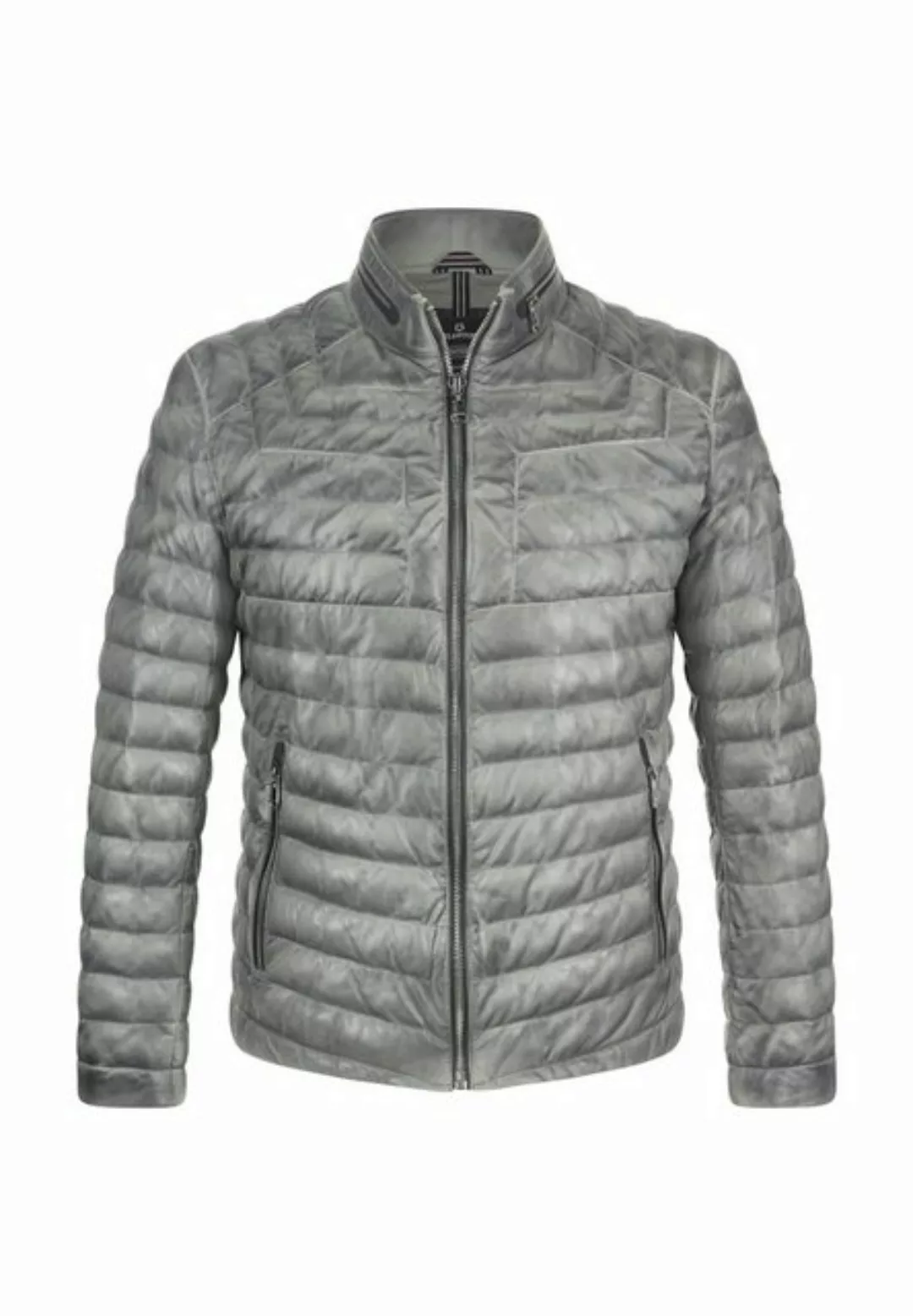 Milestone Lederjacke MSMalik Steppjacke aus Lammleder günstig online kaufen