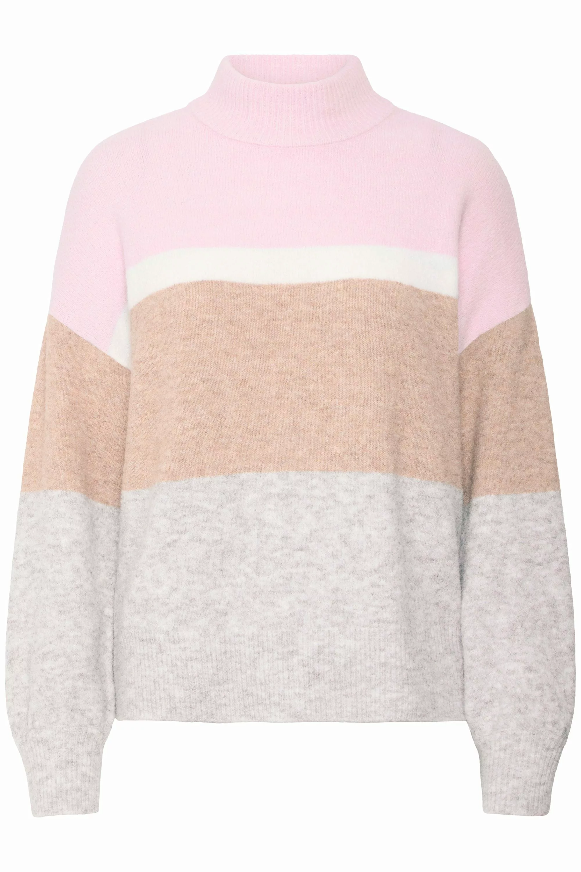 b.young Rollkragenpullover "Rollkragenpullover BYOMEA STRIPED JUMPER 2 -" günstig online kaufen