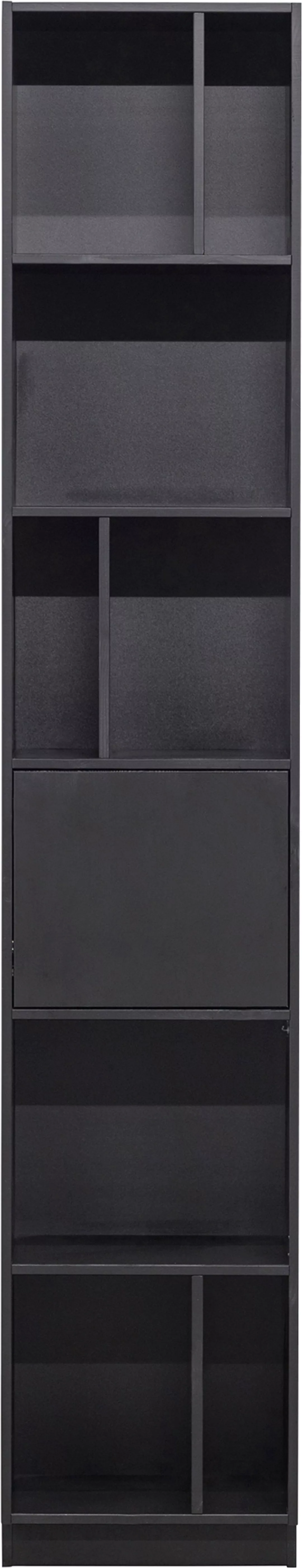 WOOOD Hochschrank Zwischenschrank Finca 40 cm breit - Deep Black günstig online kaufen