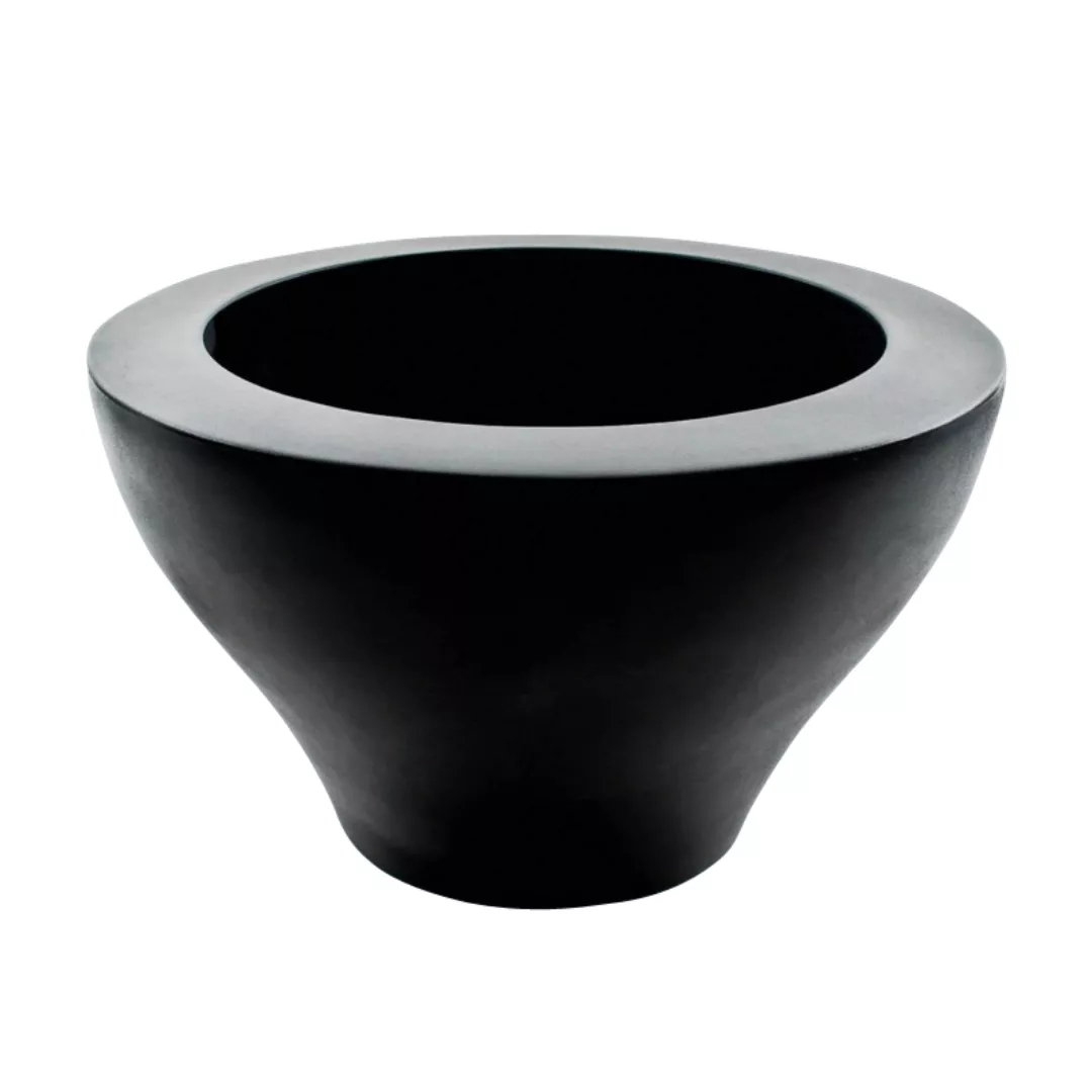 Serralunga - Ming Vase Ø 56cm - schwarz/matt/H x Ø 33x56cm günstig online kaufen