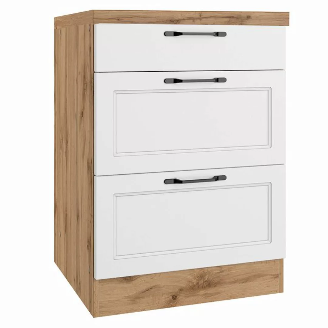 Lomadox Auszugsunterschrank MONTERREY-03 Unterschrank Küchenschrank, 60cm, günstig online kaufen