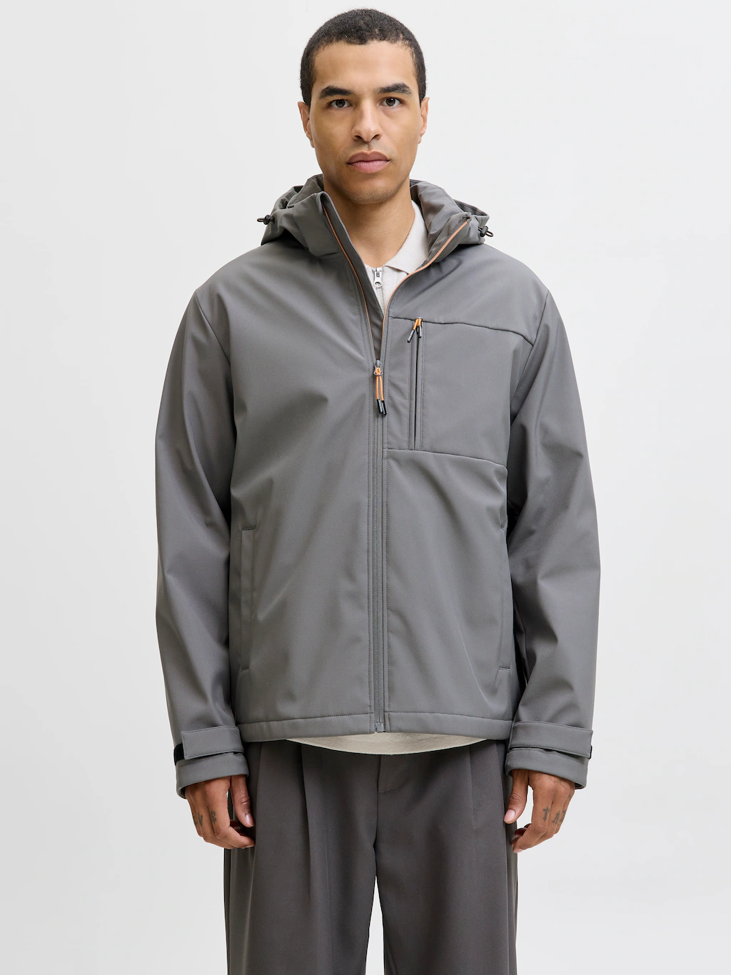 Jack & Jones Softshelljacke "JJTHATCHER SOFTSHELL HOOD", mit Kapuze günstig online kaufen
