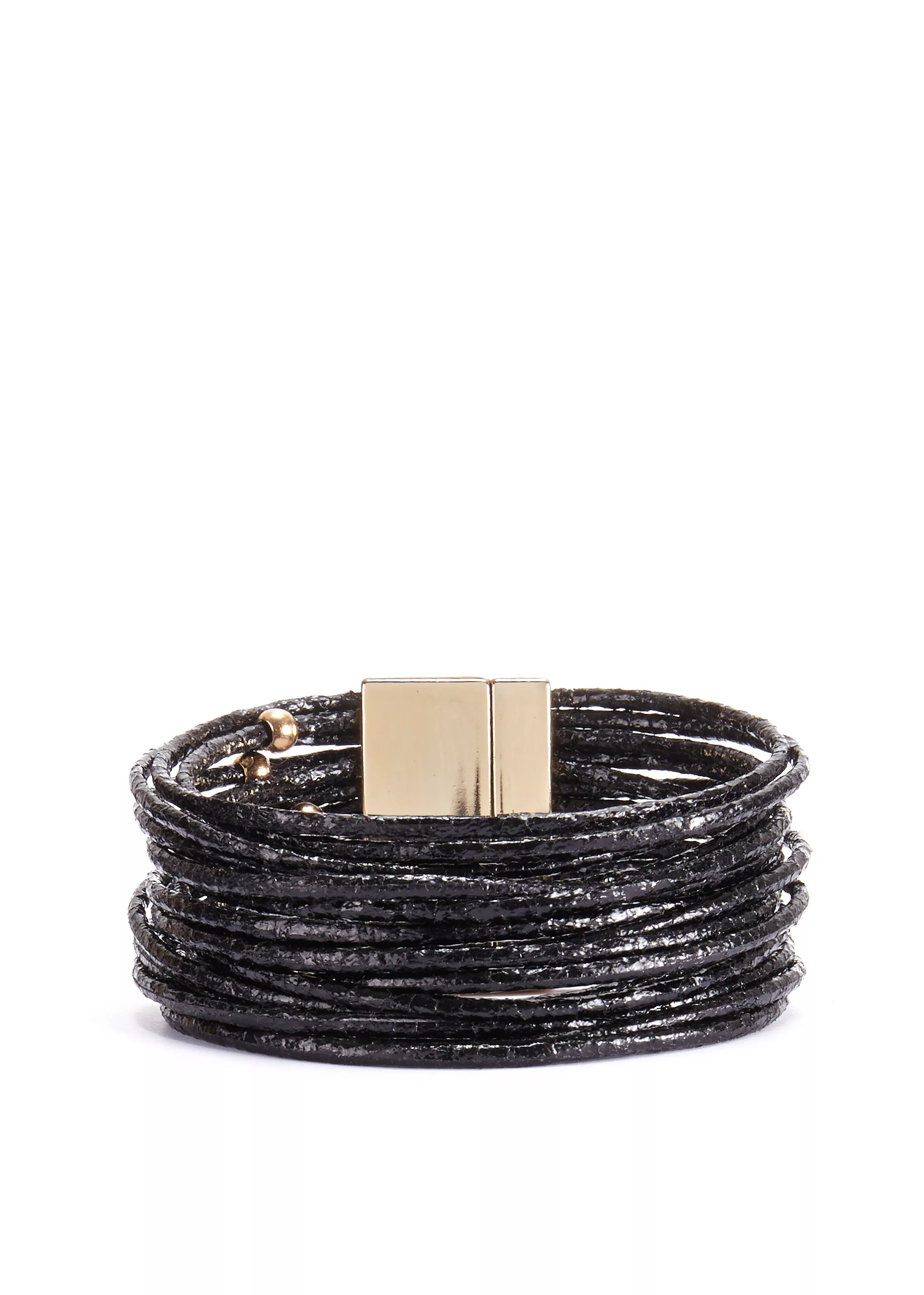 LASCANA Armband Set "Wickelarmband", (2 tlg.), in Layer Optik mit Perlen, M günstig online kaufen