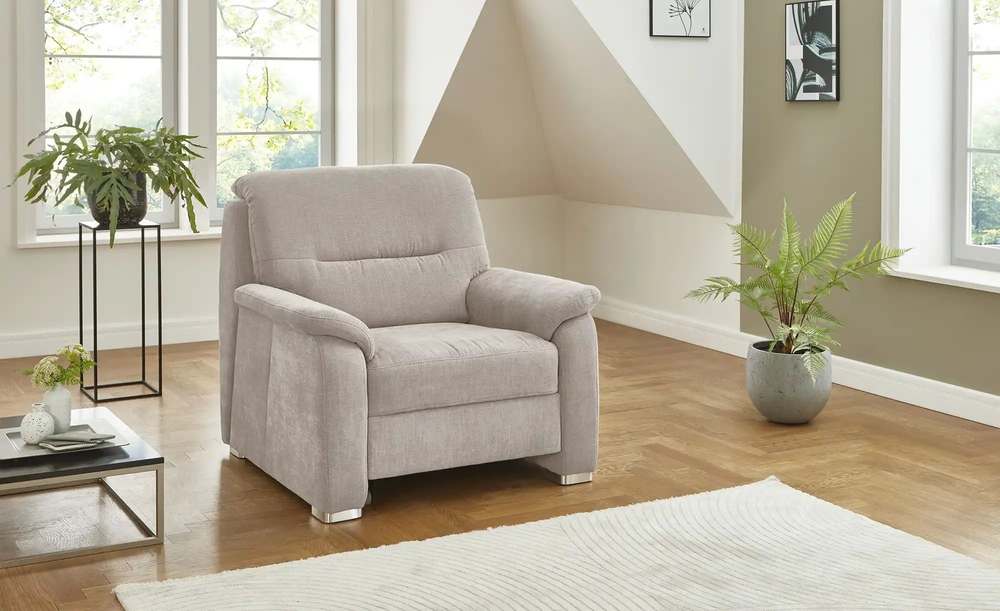 meinSofa Sessel  Vera ¦ creme ¦ Maße (cm): B: 100 H: 92 T: 95.0 Polstermöbe günstig online kaufen