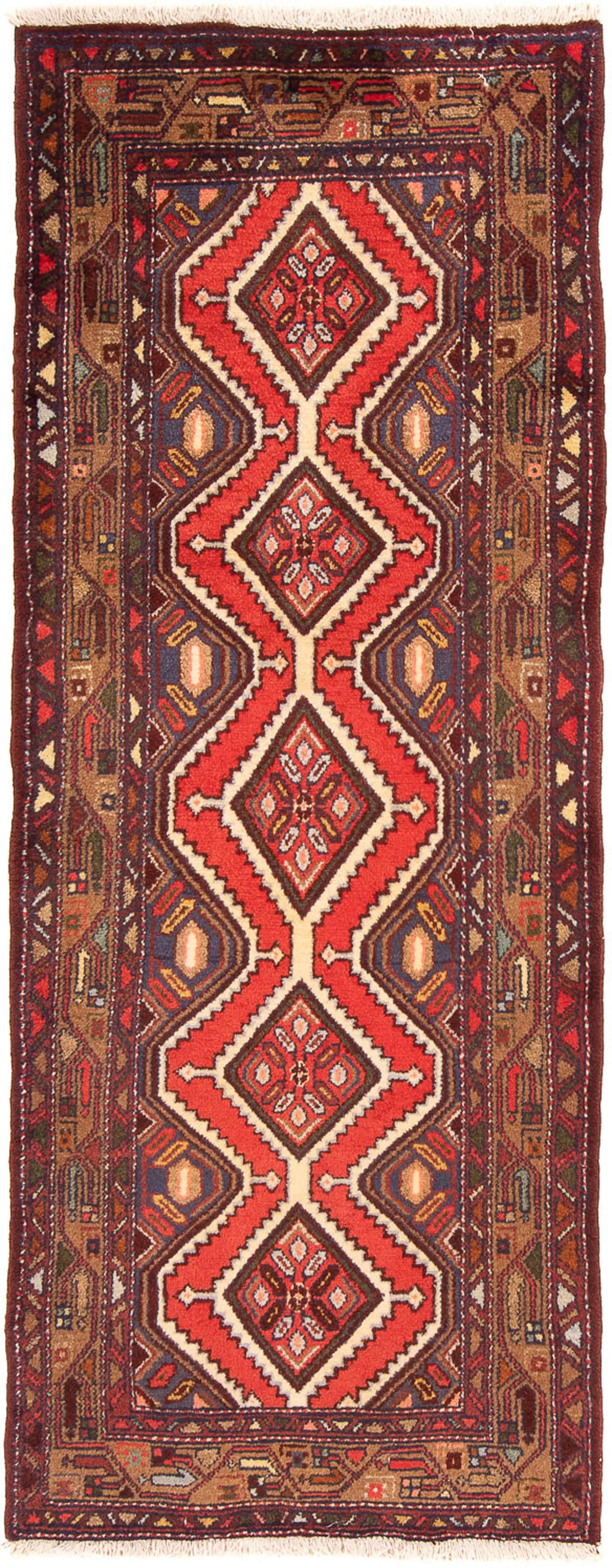 morgenland Orientteppich »Perser - Nomadic - 190 x 75 cm - rot«, rechteckig günstig online kaufen