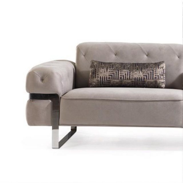 JVmoebel Sofa, Sofagarnitur 3 1 Sitzer Stoff 3x Couchtisch Design Couch Pol günstig online kaufen