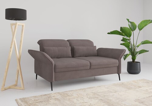 sit&more 2,5-Sitzer "Emely, inkl. Sitztiefenverstellung", wahlweise mit Bet günstig online kaufen