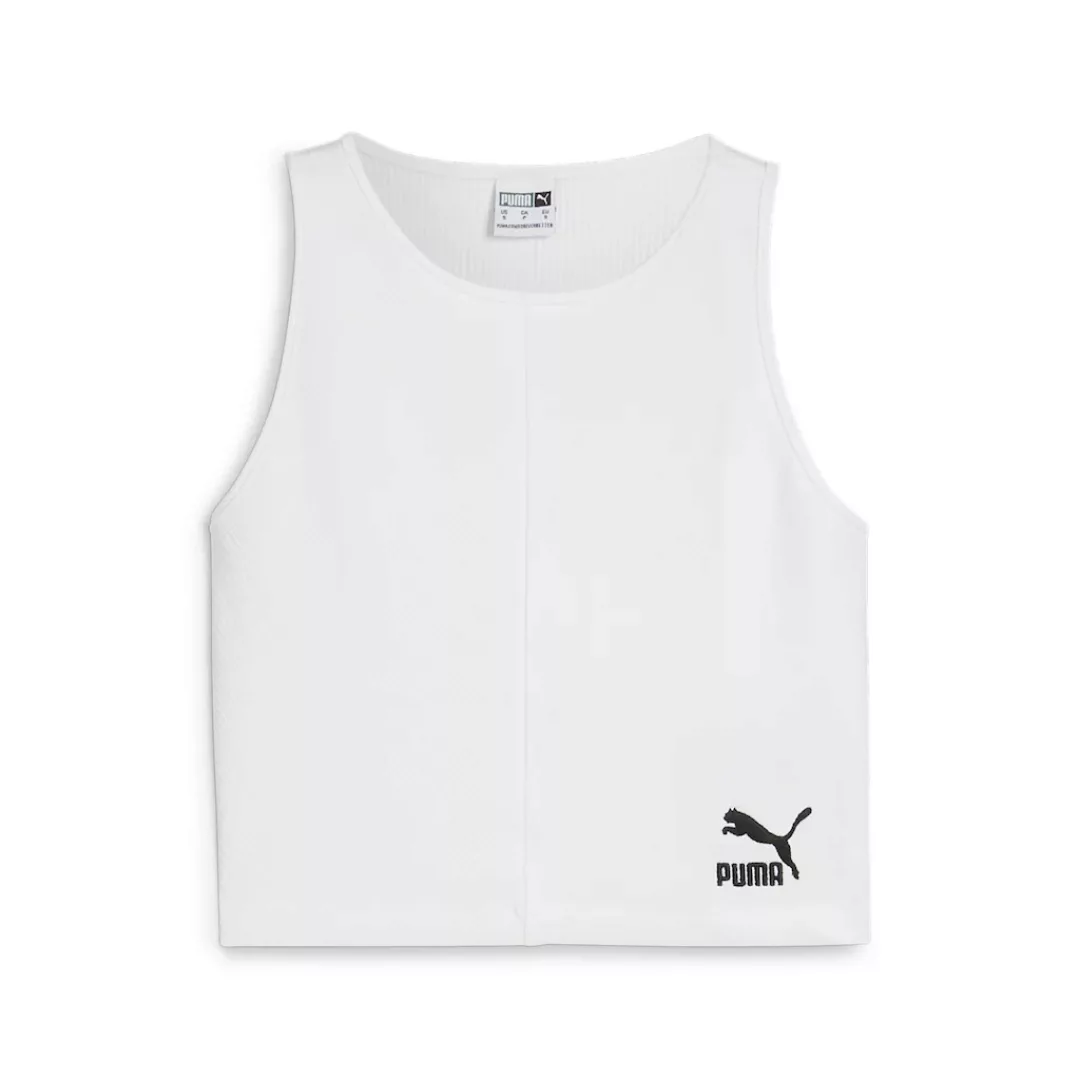 PUMA Crop-Top "CLASSICS Geripptes Crop-Top Damen" günstig online kaufen