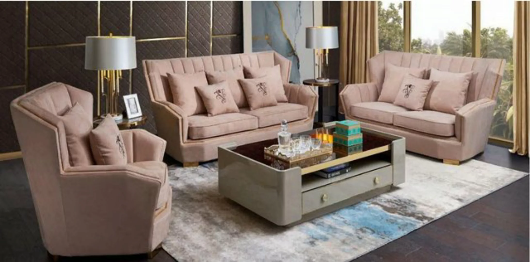 JVmoebel Sofa, Polster Couchen Couch Modern Luxus Sofagarnitur günstig online kaufen