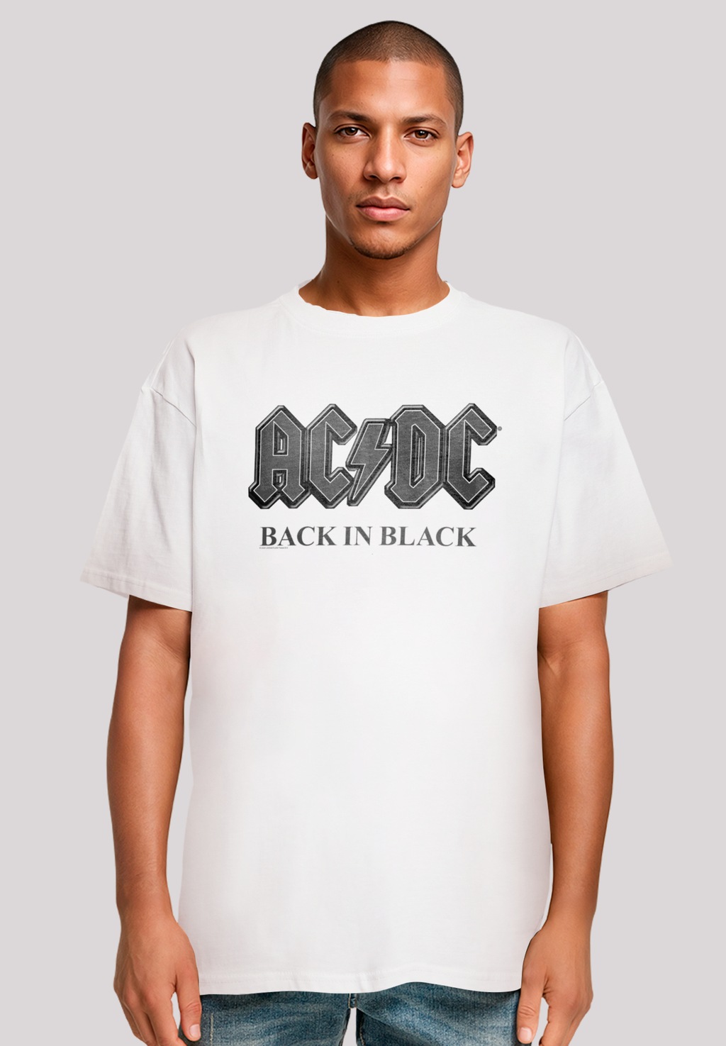F4NT4STIC T-Shirt "ACDC Back in Black", Premium Qualität günstig online kaufen