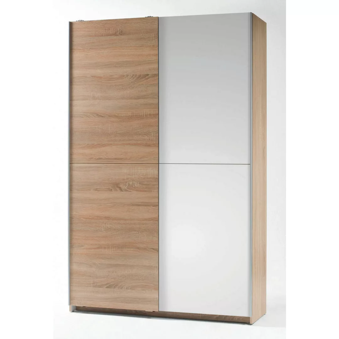 Garderobenschrank   Ambato - holzfarben - 125 cm - 195 cm - 38 cm - Sconto günstig online kaufen