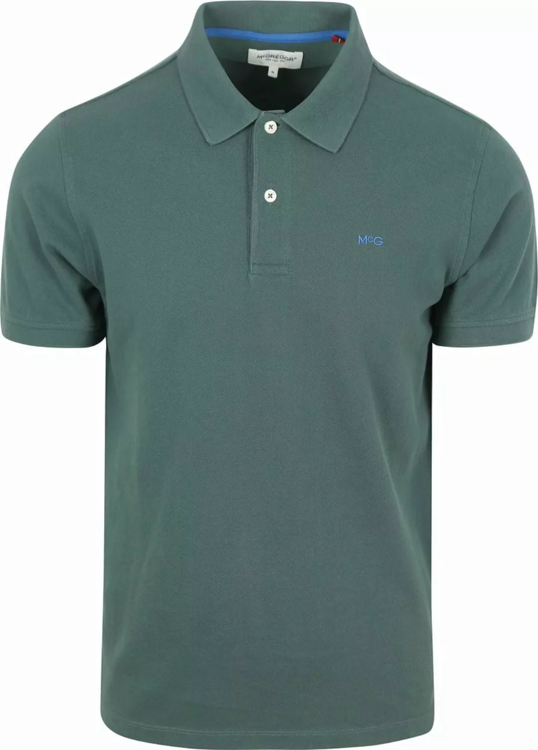 McGregor Piqué Poloshirt Dunkelgrün - Größe S günstig online kaufen