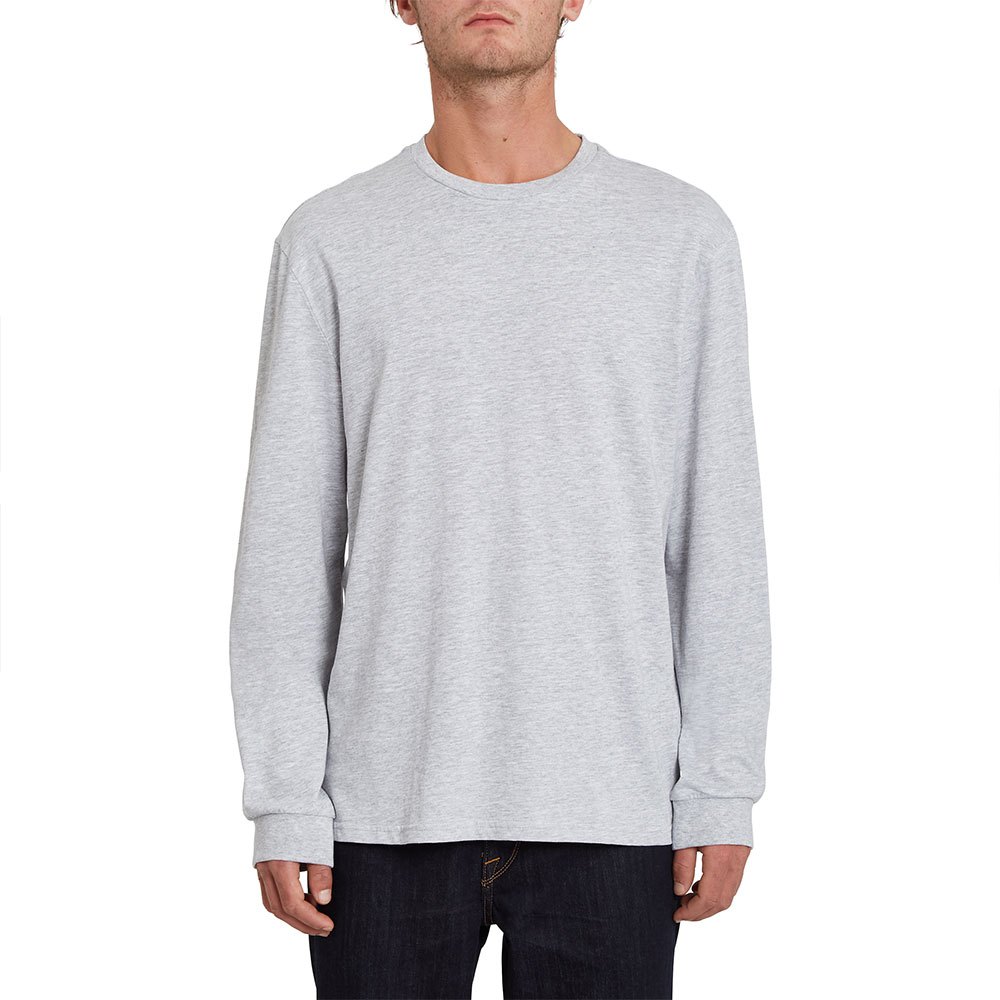 Volcom Iconic Stone Langarm-t-shirt S Heather Grey günstig online kaufen