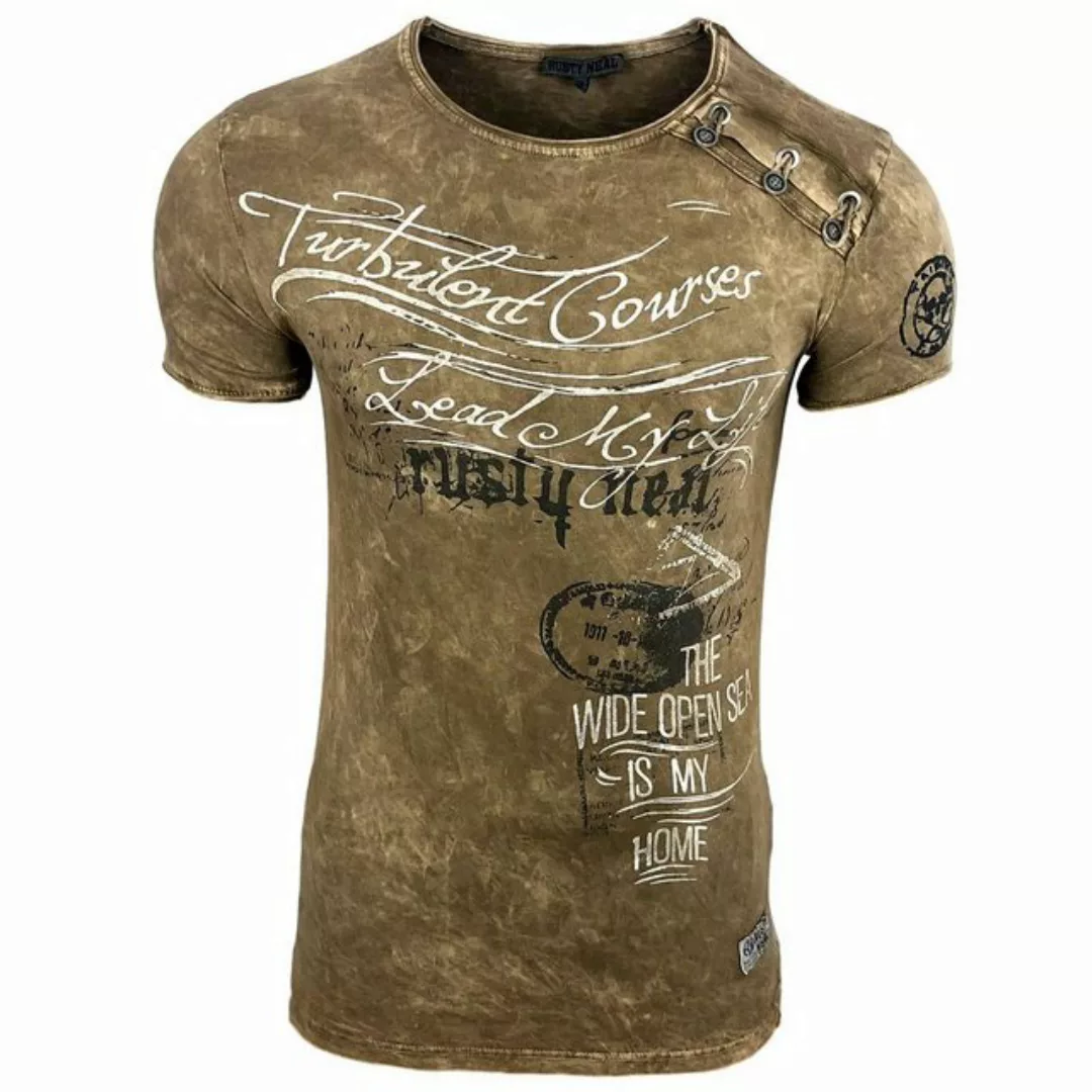 Rusty Neal T-Shirt in tollem Vintage-Look günstig online kaufen