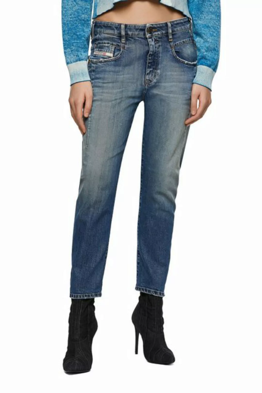 Diesel Boyfriend-Jeans Diesel Fayza 09A08 Damen Jeans Hose Boyfriend günstig online kaufen