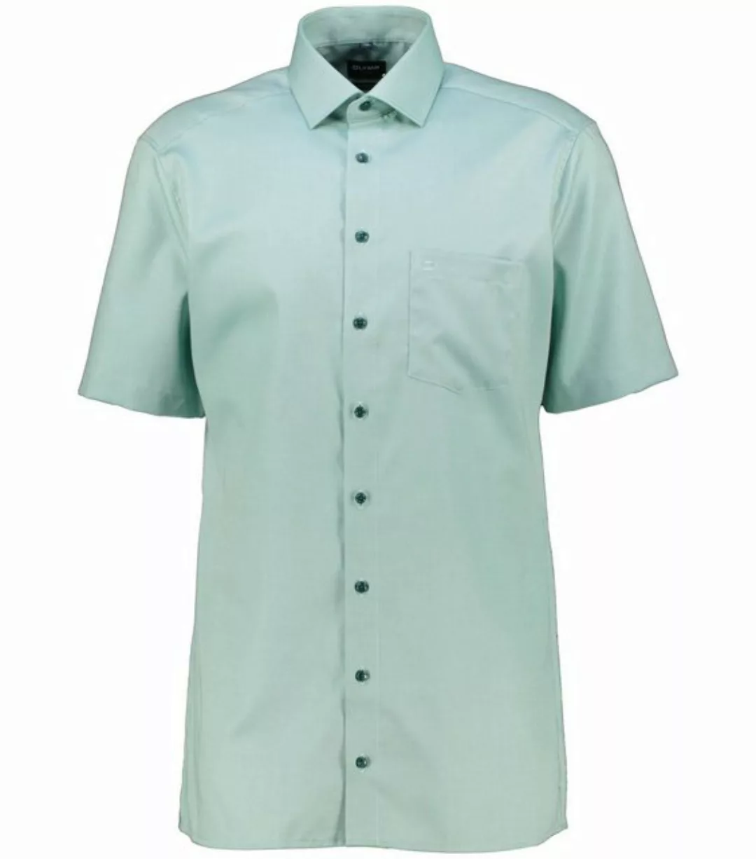 OLYMP Langarmhemd Herren Hemd LUXOR Modern Fit Kurzarm (1-tlg) günstig online kaufen