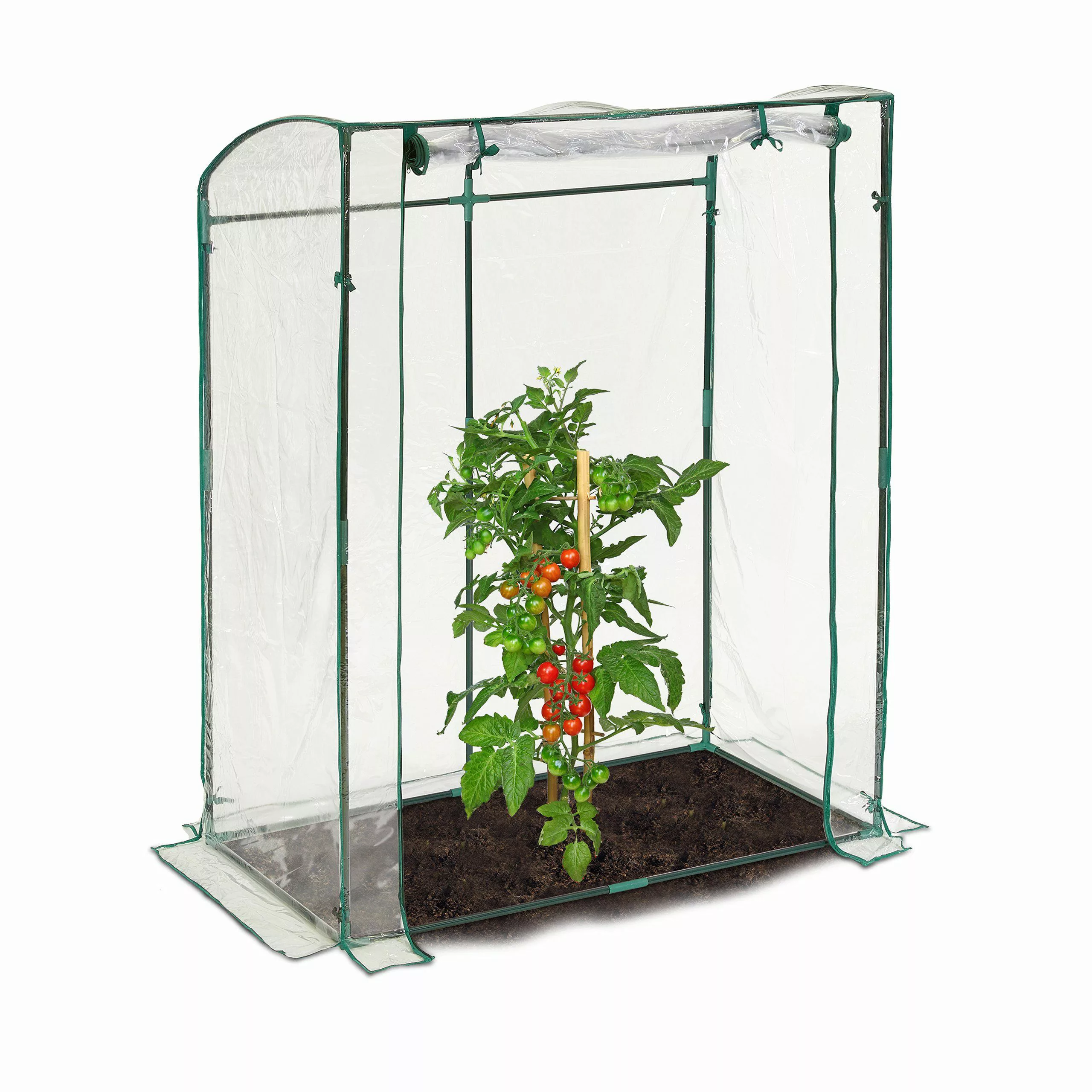 relaxdays Foliengewächshaus Tomatengewächshaus mit PVC-Folie günstig online kaufen