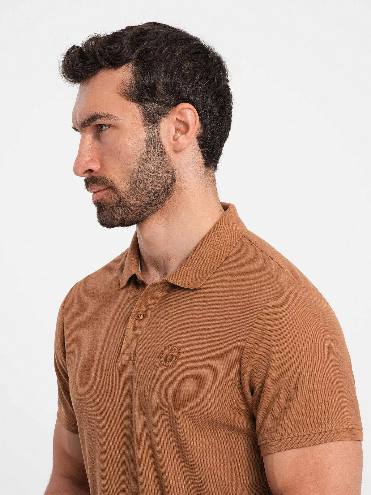 OMBRE Poloshirt Herren-Poloshirt aus Piqué-Strick BASIC günstig online kaufen