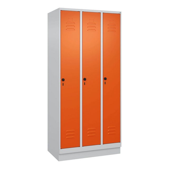 C+P Garderobenschrank Garderobenschrank Classic Plus, Abteilbreite 30 cm, m günstig online kaufen