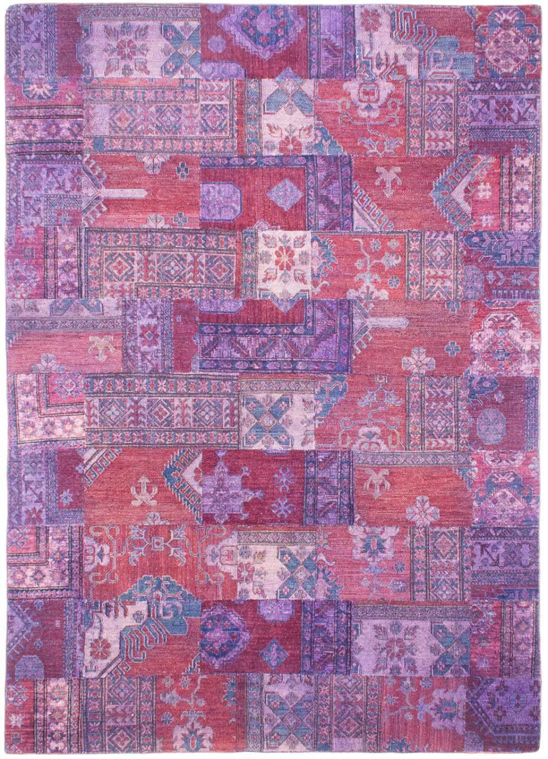 morgenland Teppich »Patchwork - 291 x 210 cm - mehrfarbig«, rechteckig, Woh günstig online kaufen