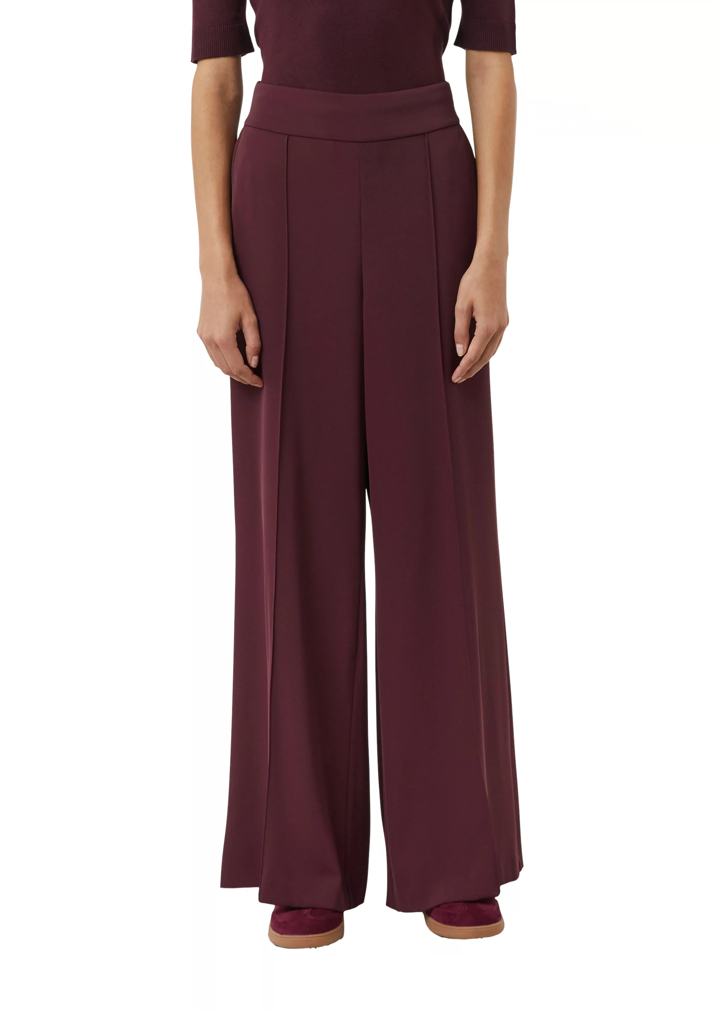 Comma Marlene-Hose, im Loose Fit, High Rise günstig online kaufen